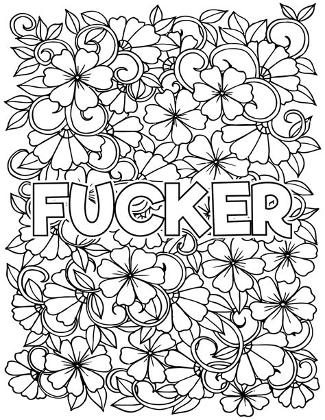 free printable swear word coloring pages for adults|free printable inappropriate coloring pages for adults.